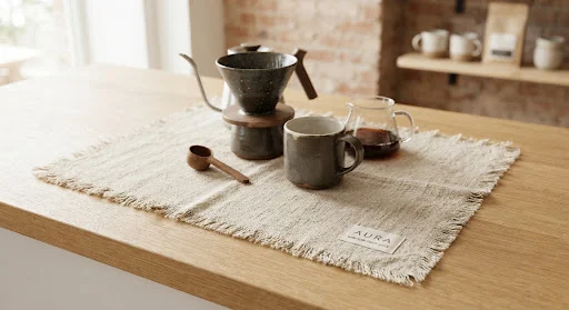 Linen Counter Mat