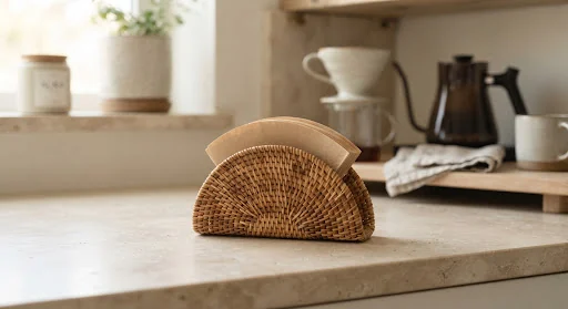Bamboo Filter Stand